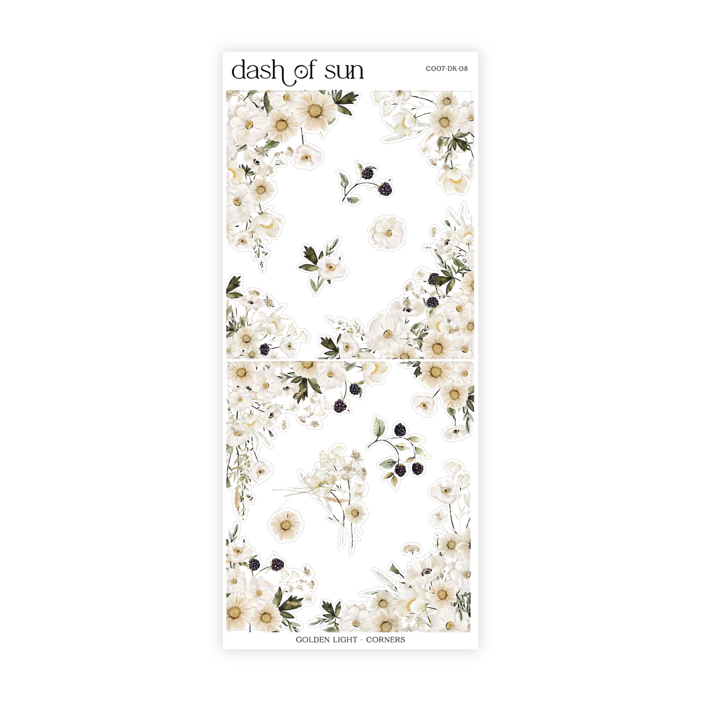 Golden Light | Decorative Sticker Kit