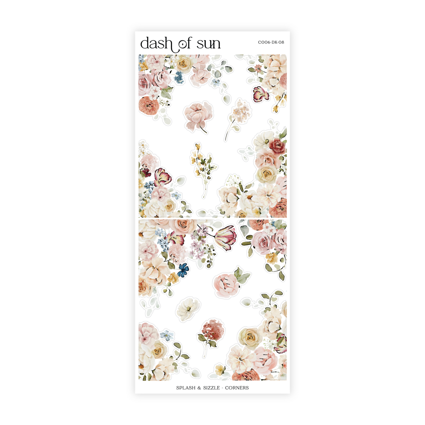 Splash & Sizzle | Decorative Sticker Kit