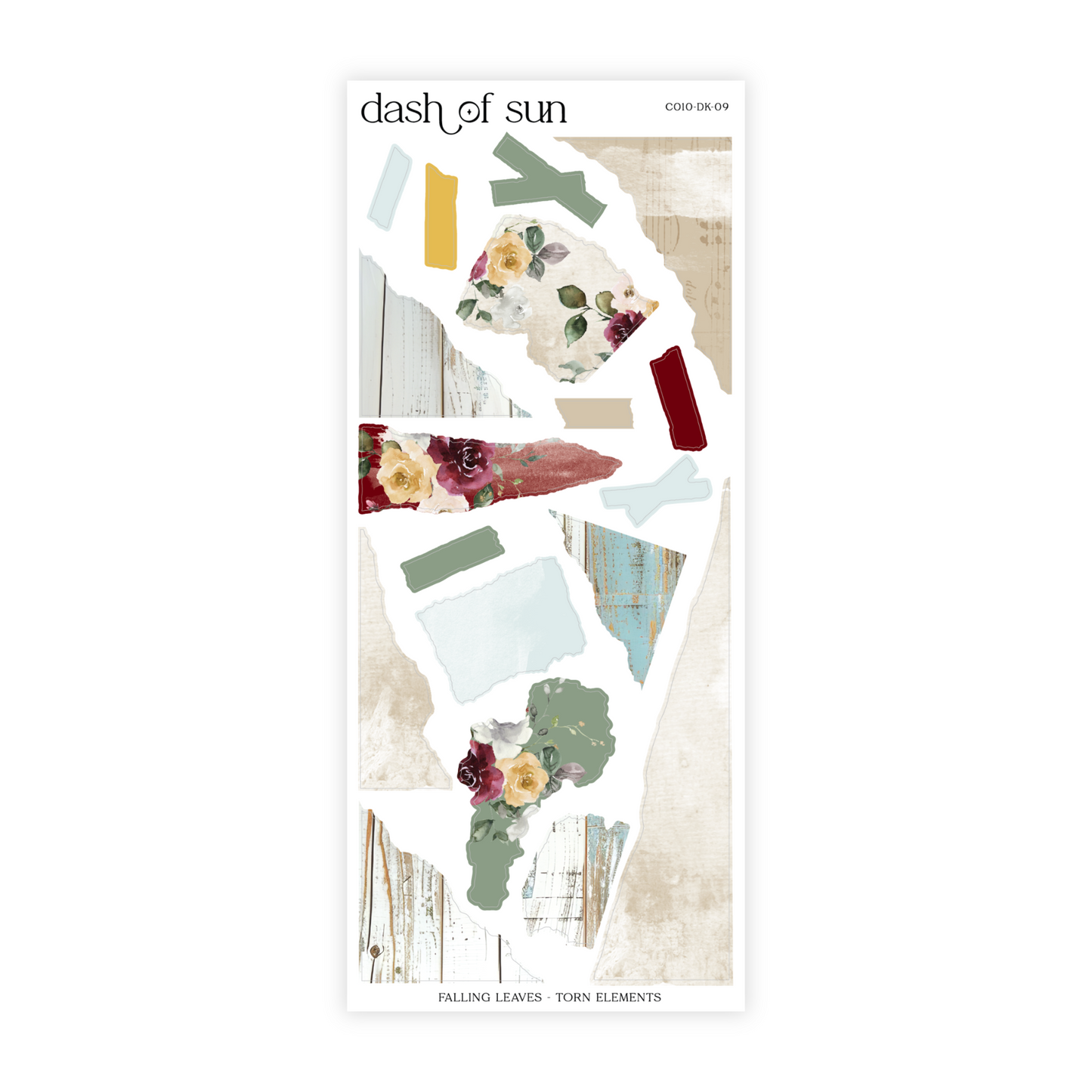 Falling Leaves | Decorative Sticker Kit
