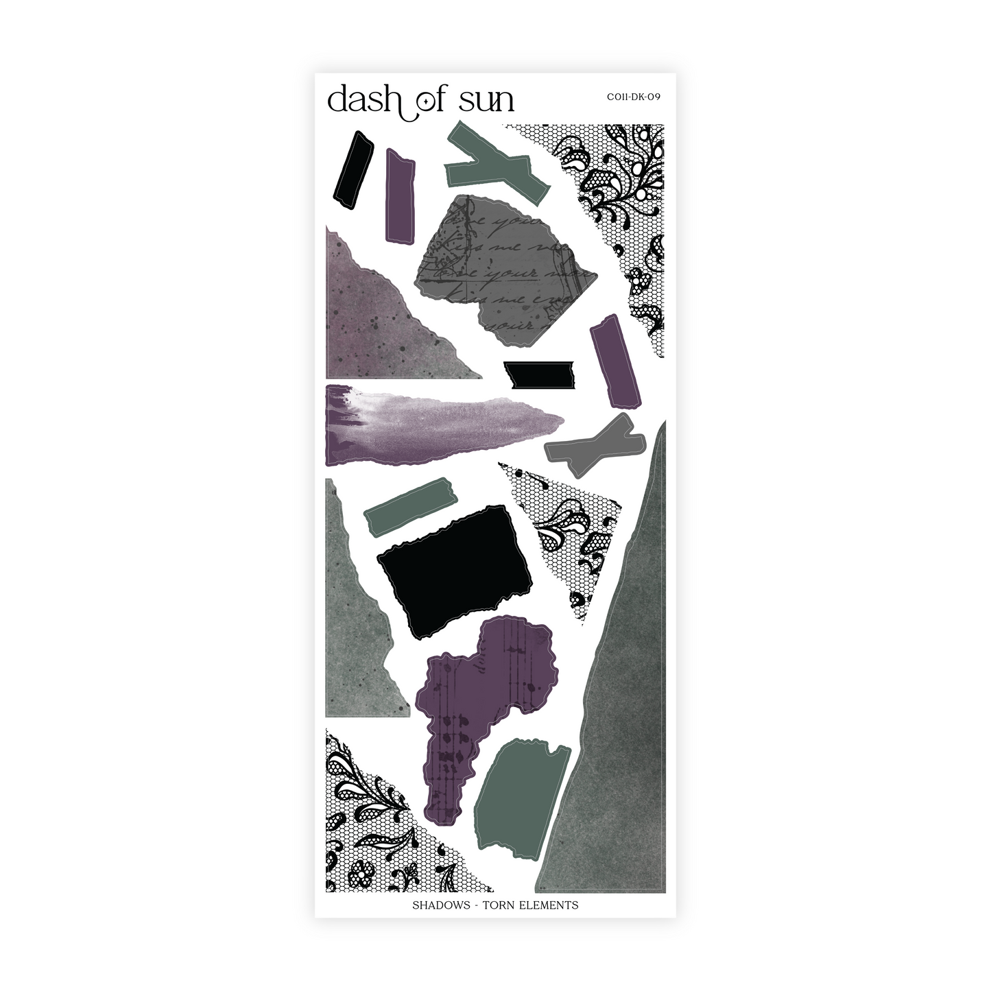 Shadows | Decorative Sticker Kit