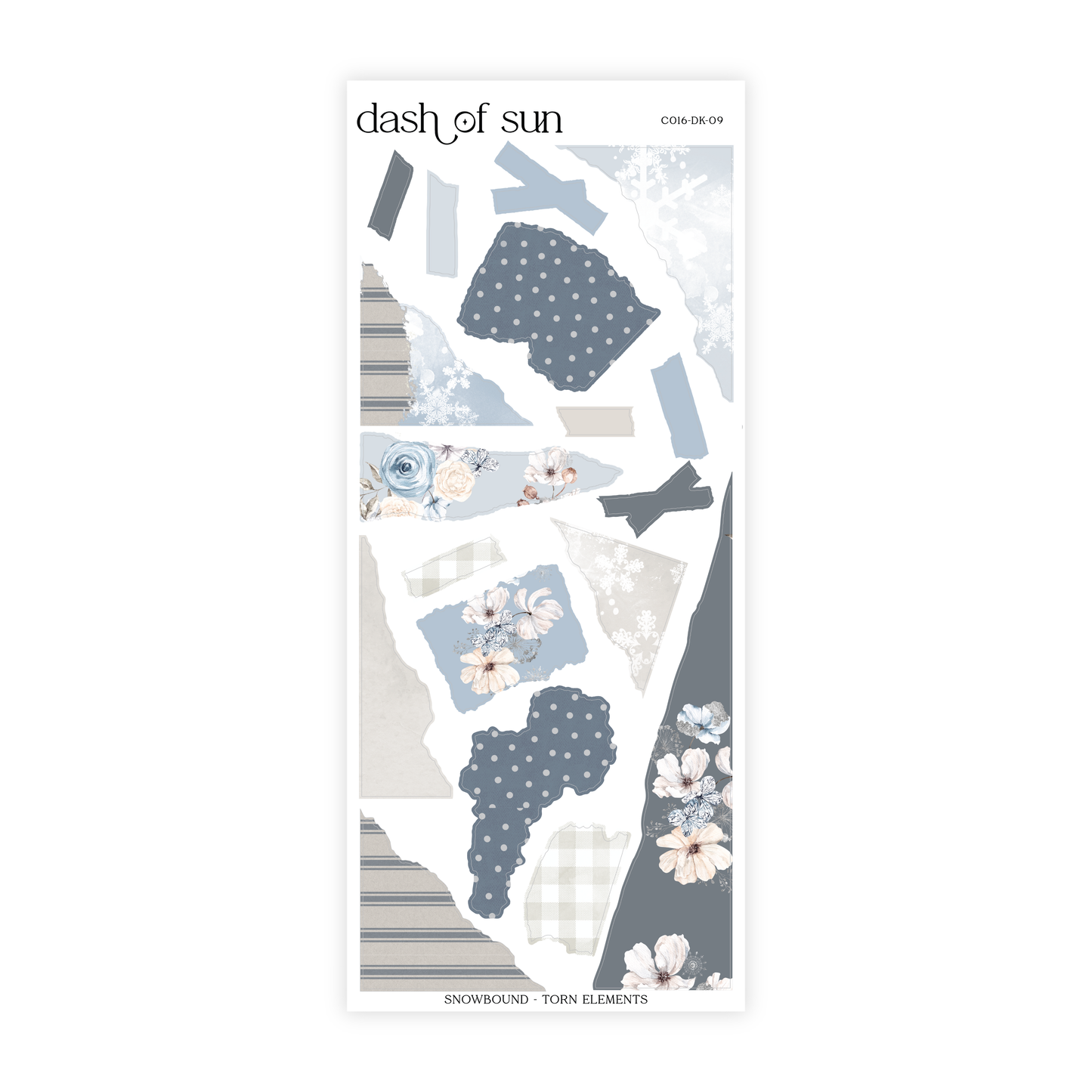 Snowbound | Decorative Sticker Kit
