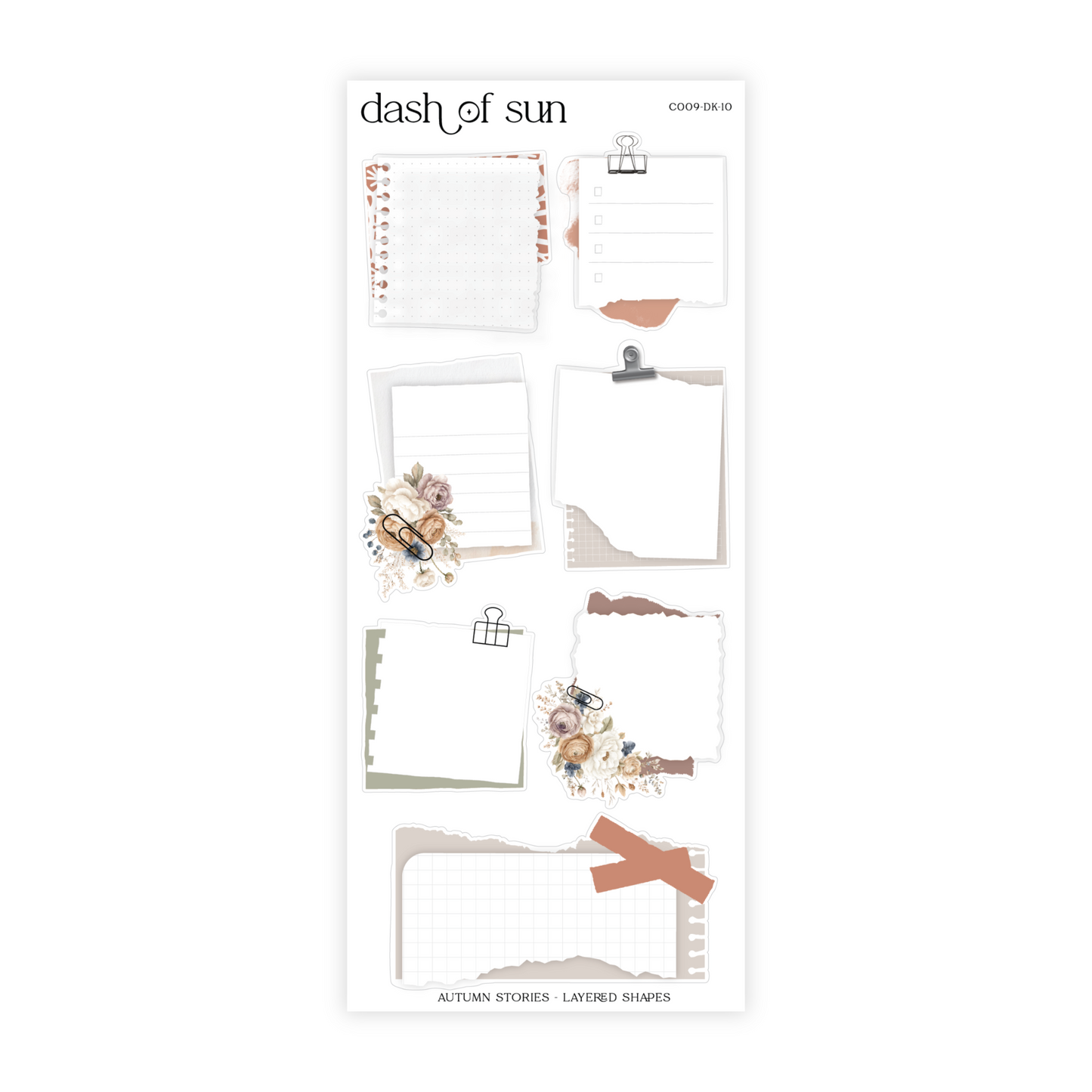 Autumn Stories | Decorative Sticker Kit