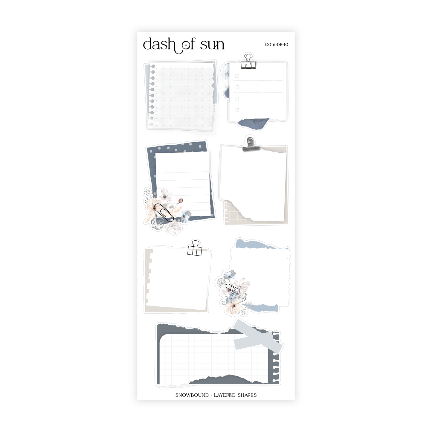 Snowbound | Decorative Sticker Kit