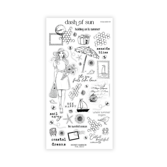 Honey Harbor | Foiled Deco