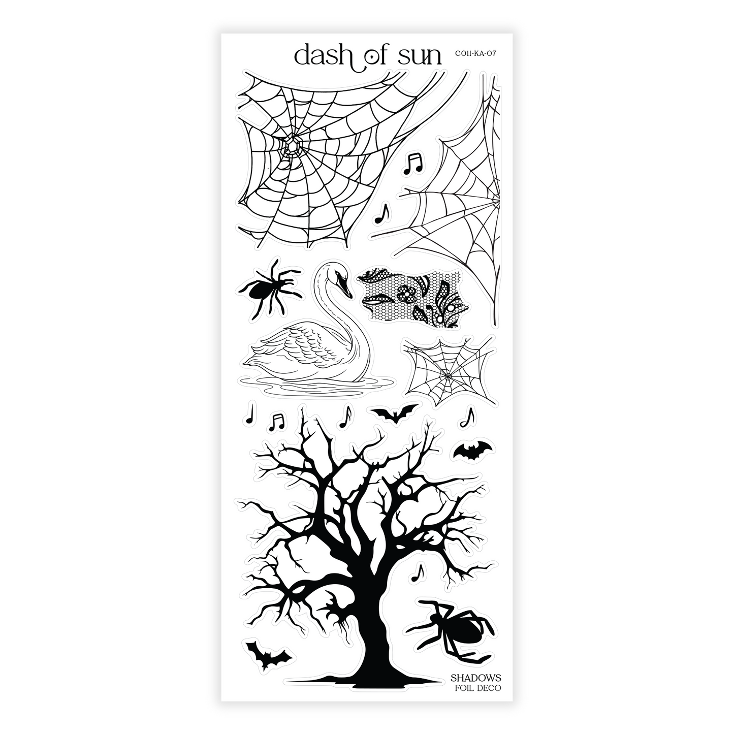 Shadows | Foiled Deco