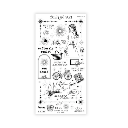Summer Solstice | Foiled Deco