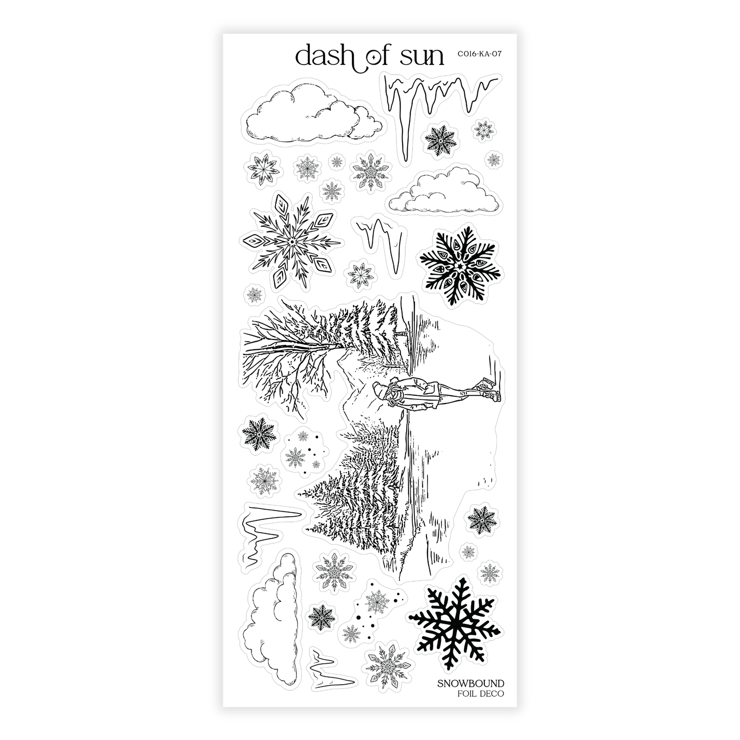 Snowbound | Foiled Deco