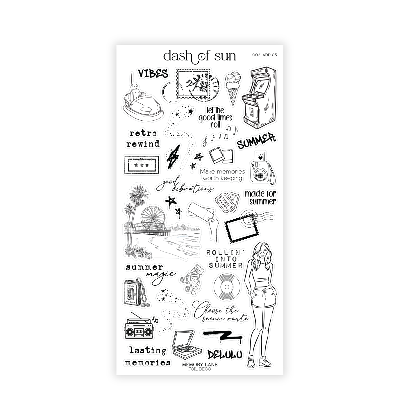 Memory Lane | Foiled Deco
