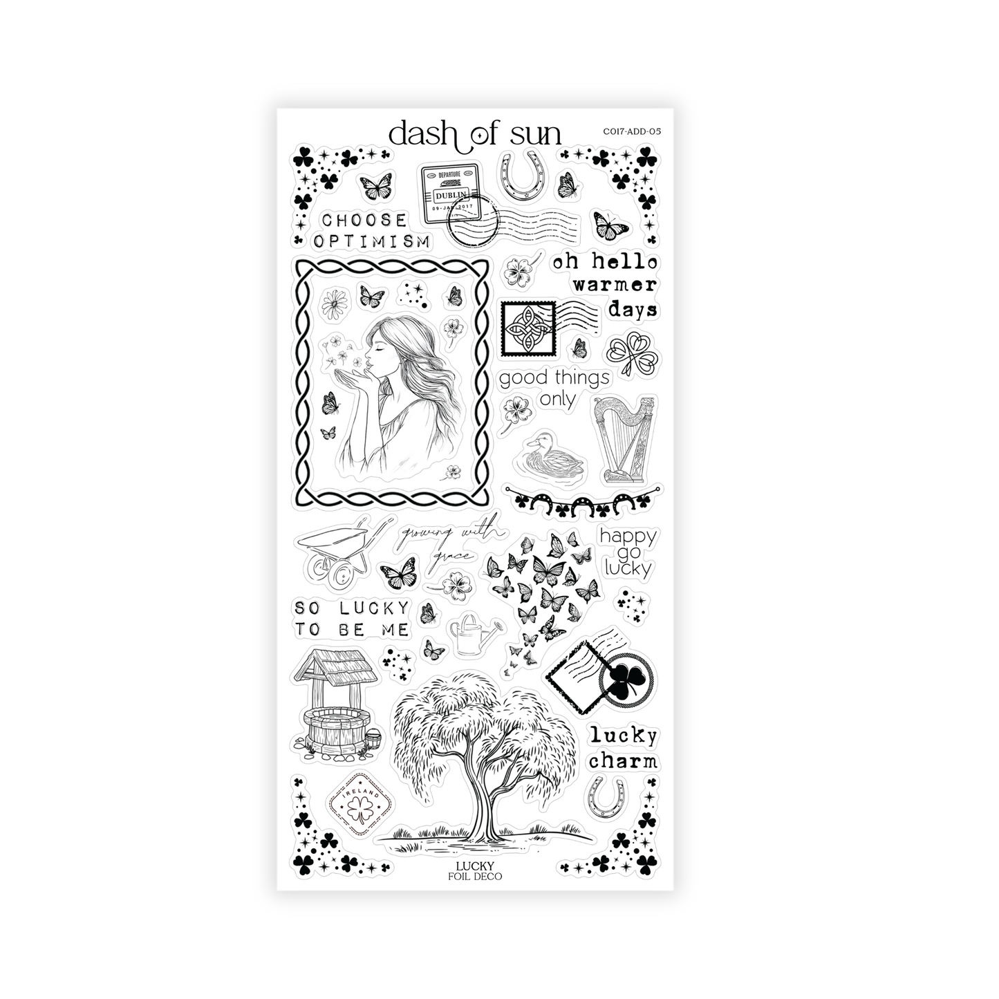 Lucky | Foiled Deco