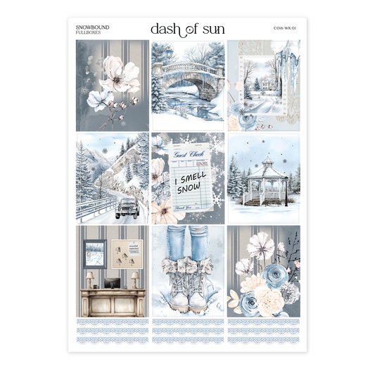 Snowbound | Foiled Weekly Kit