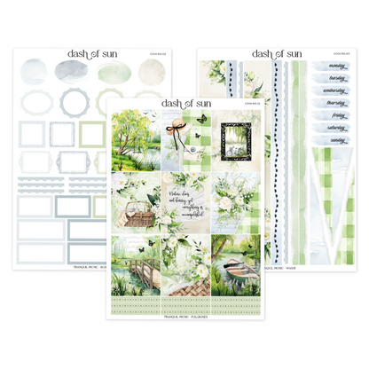 Tranquil Picnic | Foiled Weekly Kit