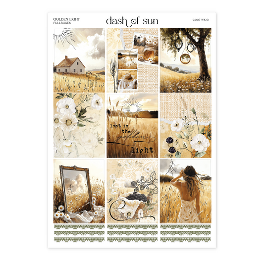 Golden Light | Foiled Weekly Kit