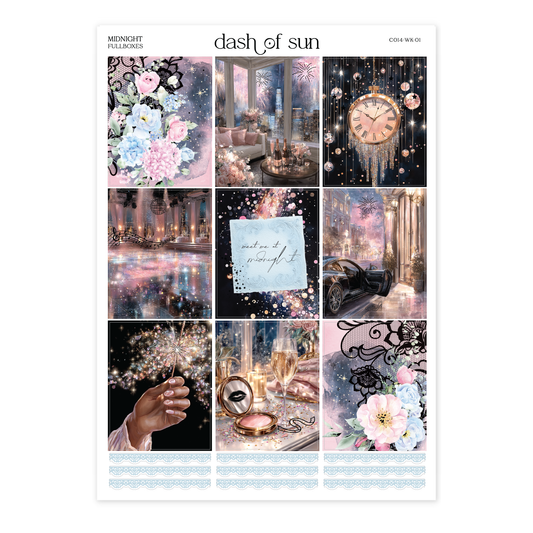 Midnight | Foiled Weekly Kit