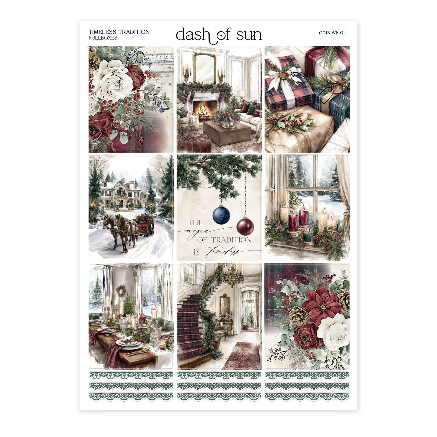 Timeless Tradition | Foiled Weekly Kit