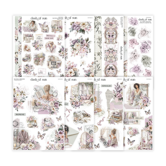 Bloom & Breathe | Decorative Sticker Kit