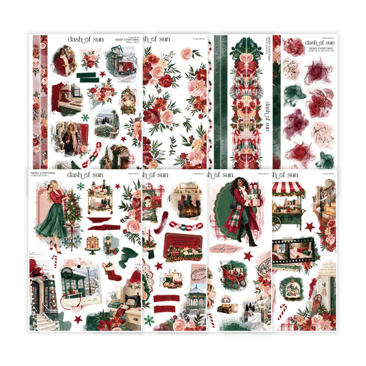 Merry Everything | Decorative Sticker Kit