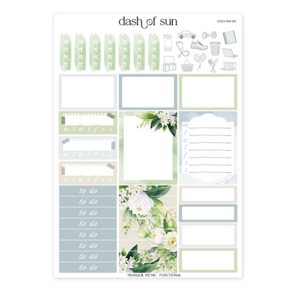 Tranquil Picnic | Foiled Weekly Kit