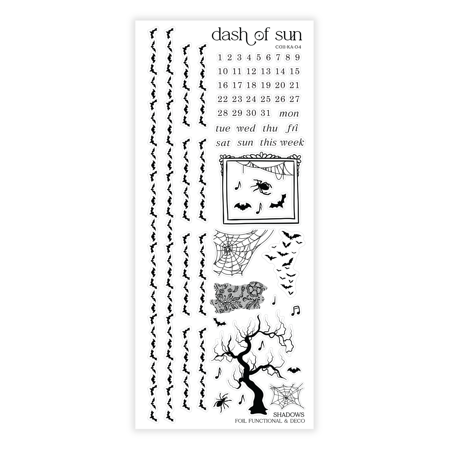 Shadows | Foiled Functional