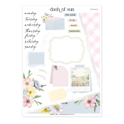 Spring Air | Journaling Kit
