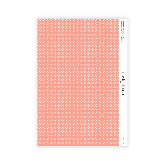 Little Moments | Pink Polkadot Overlay