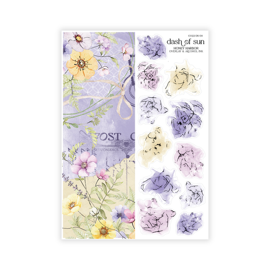 Honey Harbor | Overlay & Alcohol Ink