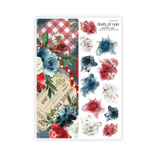 Memory Lane | Overlay & Alcohol Ink
