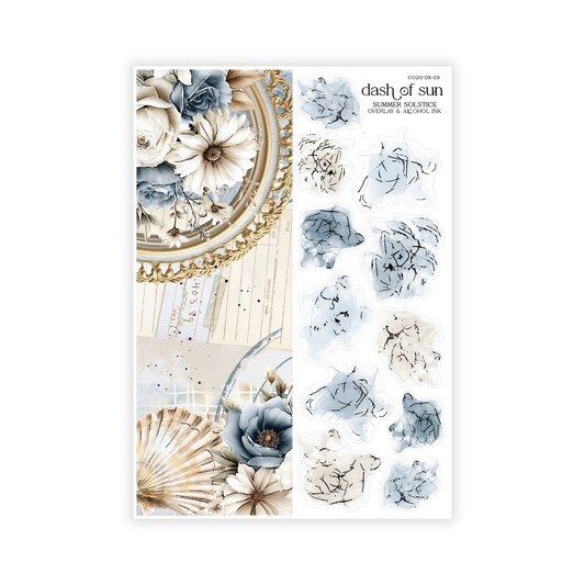 Summer Solstice | Overlay & Alcohol Ink