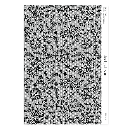 Shadows |  Black Lace Overlay