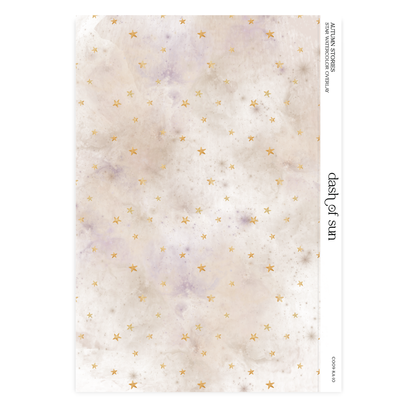 Autumn Stories | Star Watercolor Overlay