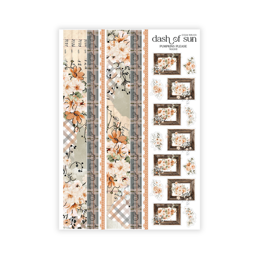 Pumpkins Please | Washi