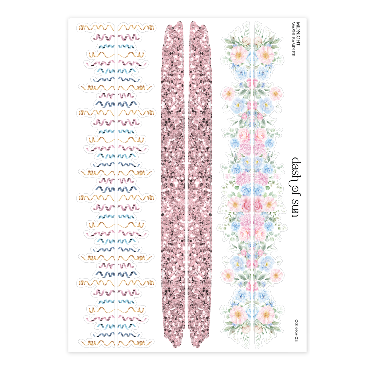 Midnight | Washi Sampler