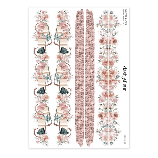 Winter Pages | Washi Sampler
