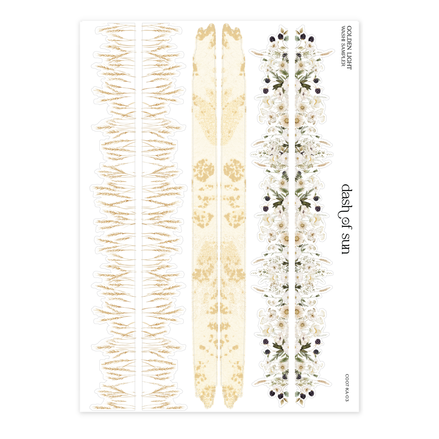 Golden Light | Washi Sampler