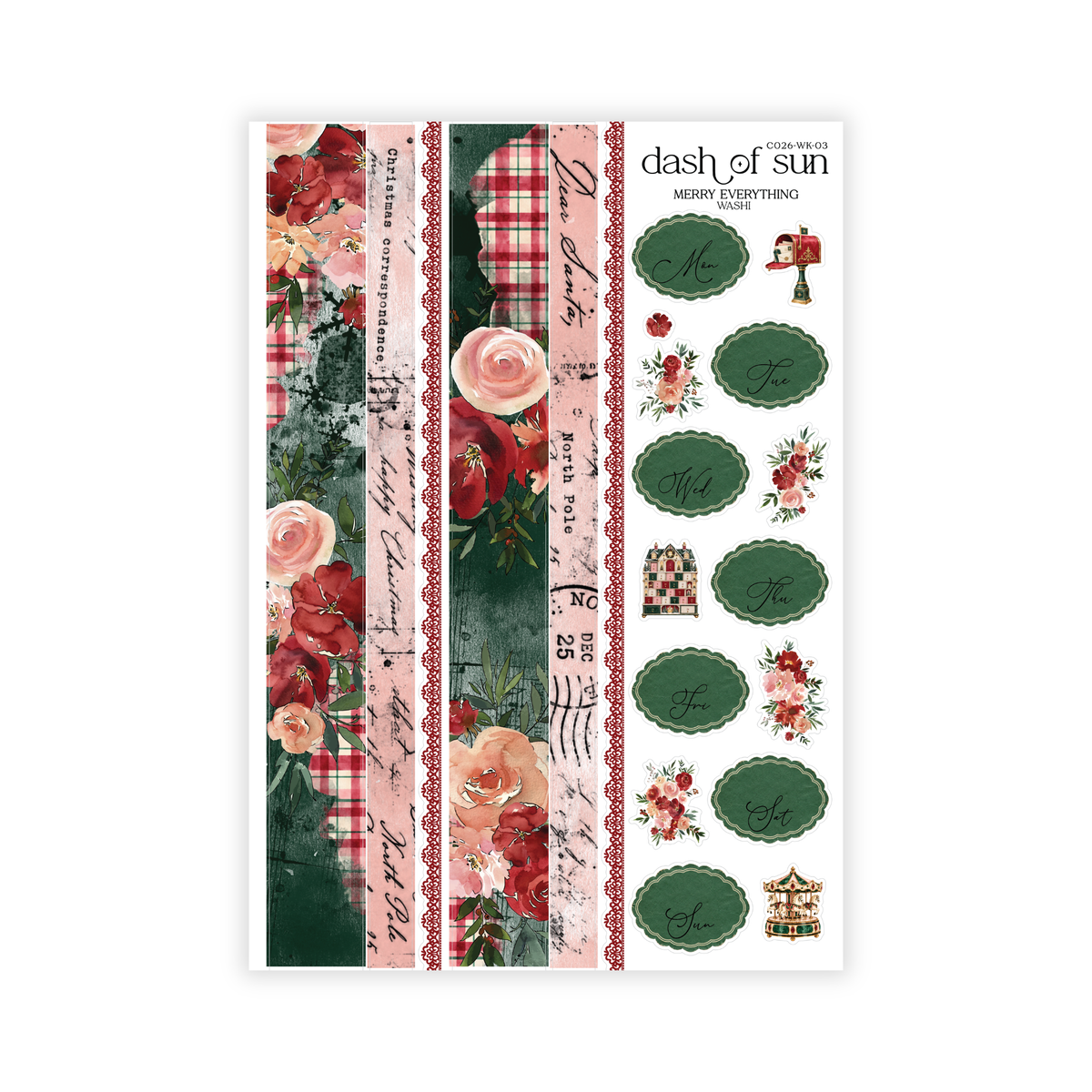 Merry Everything | Washi