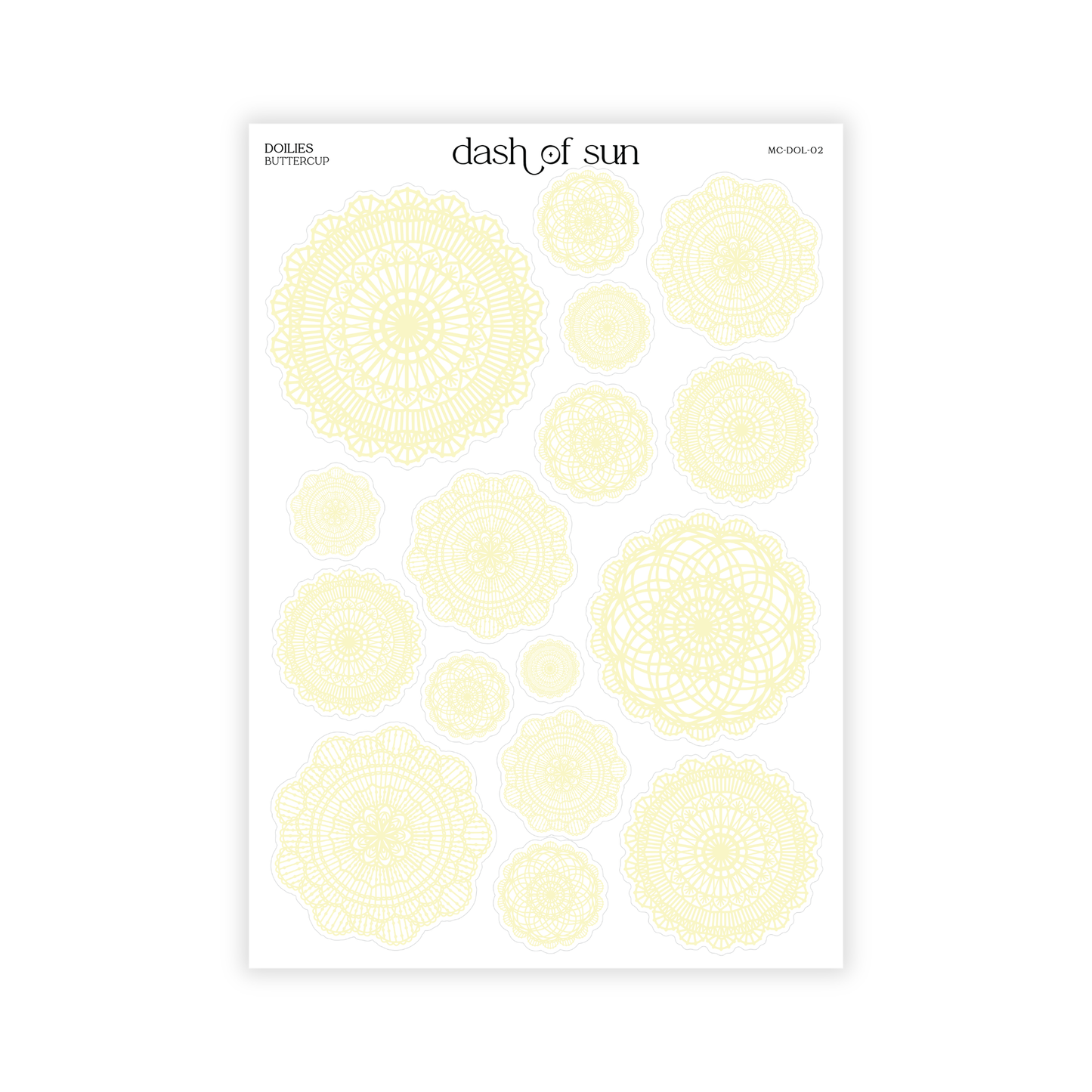 Doilies | Spring Palette