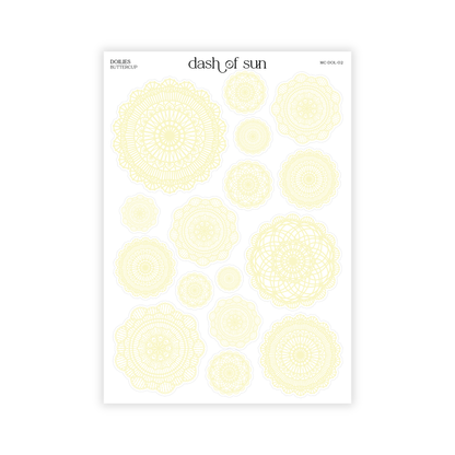Doilies | Spring Palette