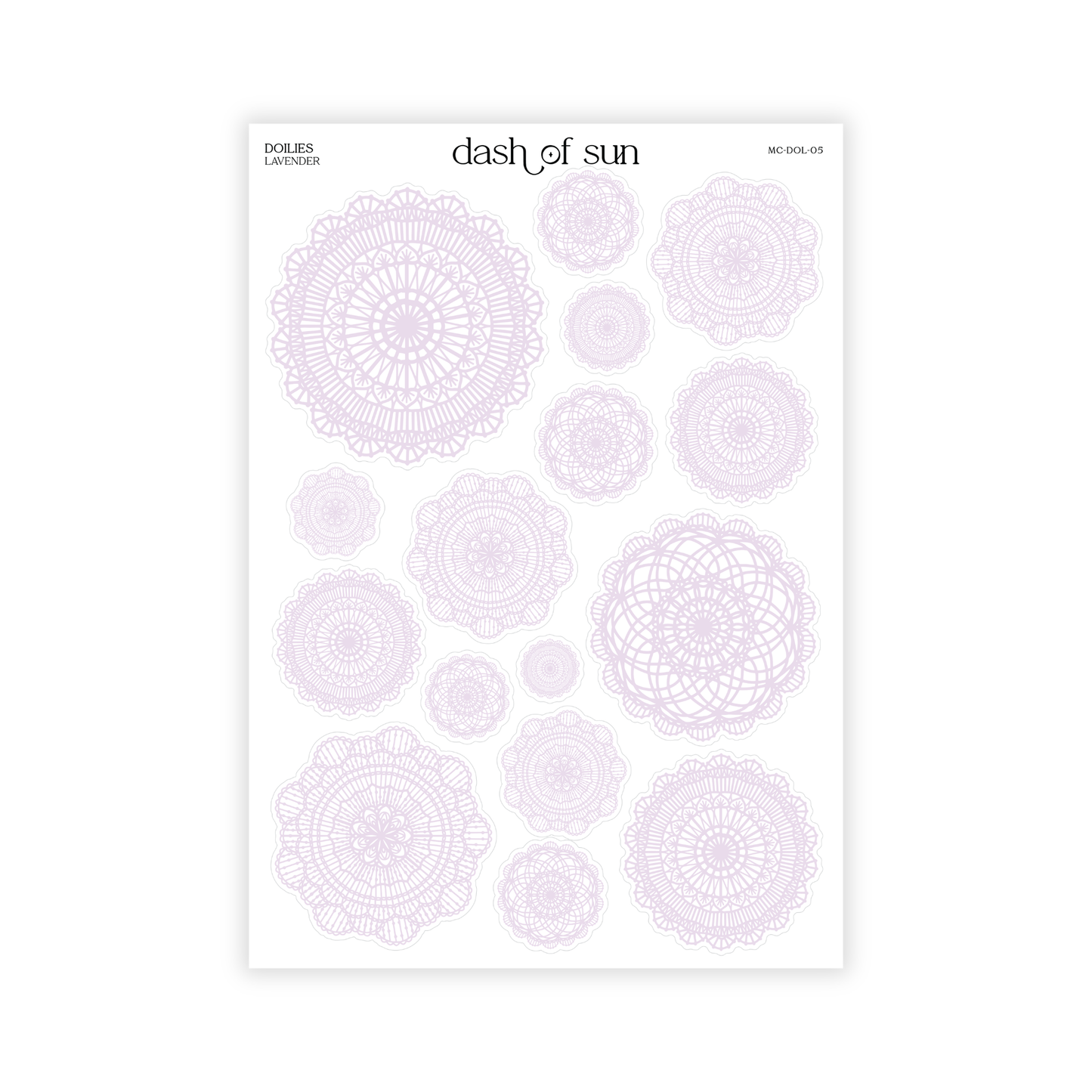 Doilies | Spring Palette