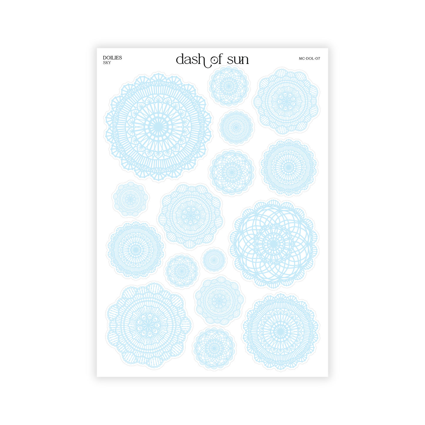 Doilies | Spring Palette