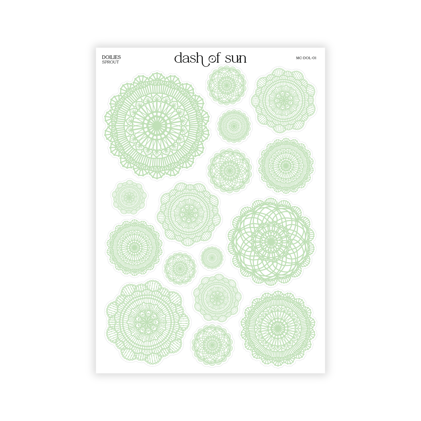 Doilies | Spring Palette