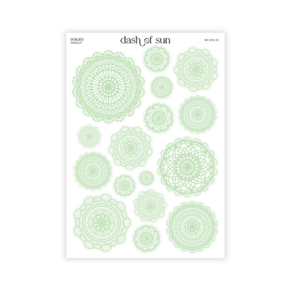 Doilies | Spring Palette