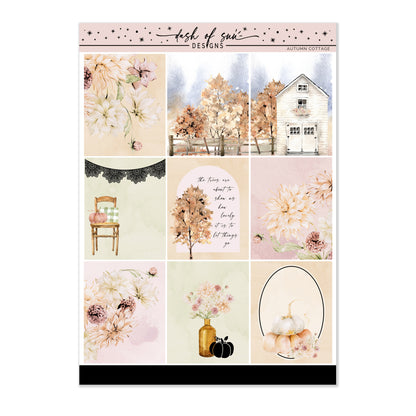 (CLEARANCE-OLD FORMAT) Autumn Cottage | Foiled Weekly Kit