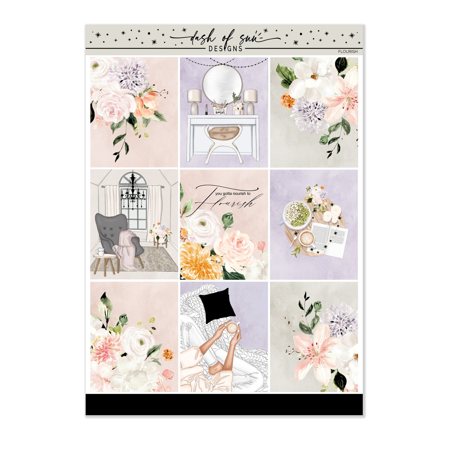 (CLEARANCE-OLD FORMAT) Flourish | Foiled Weekly Kit