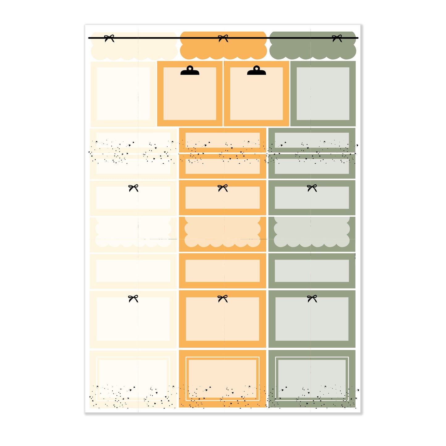(CLEARANCE-OLD FORMAT) Autumn Vibes | Foiled Weekly Kit
