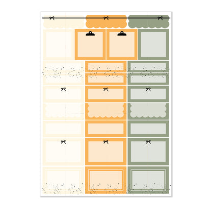 (CLEARANCE-OLD FORMAT) Autumn Vibes | Foiled Weekly Kit