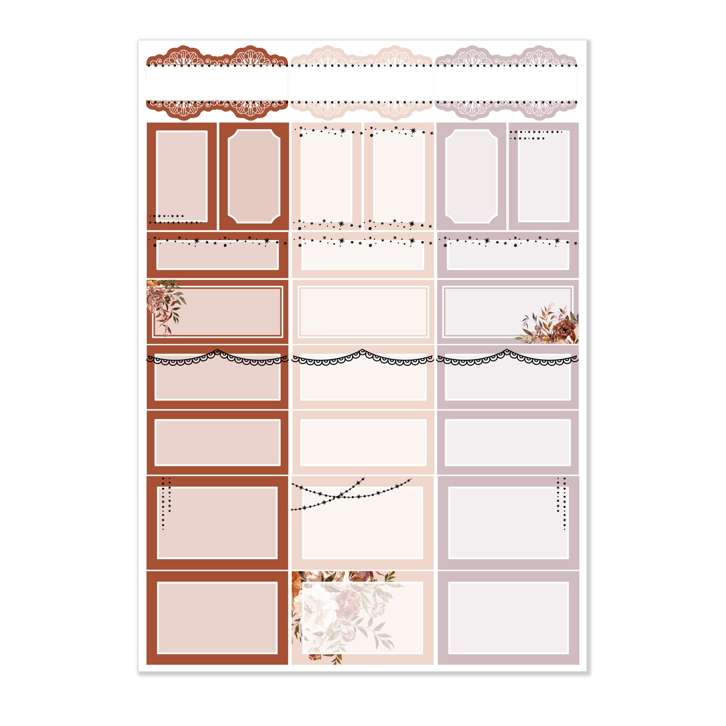 (CLEARANCE-OLD FORMAT) Autumn Auburn | Foiled Weekly Kit