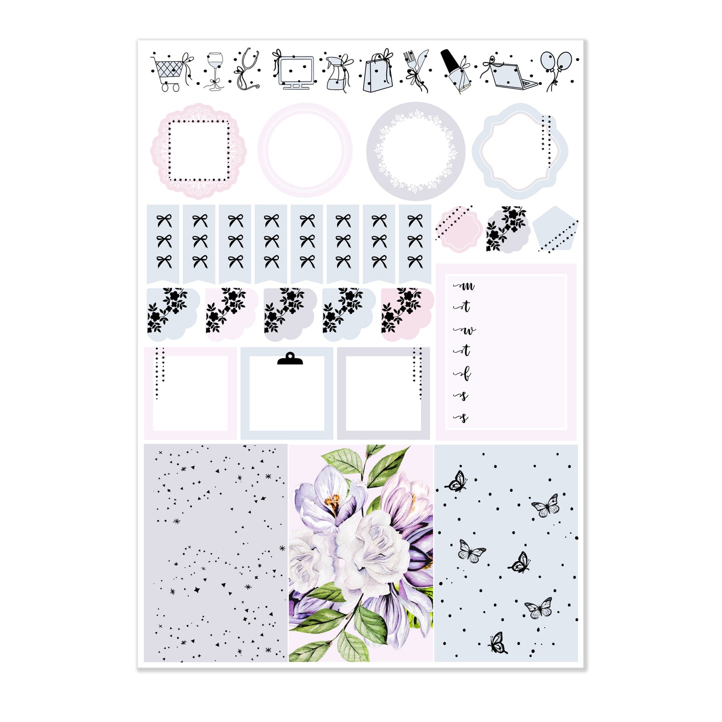 (CLEARANCE-OLD FORMAT) Brighter Days | Foiled Weekly Kit
