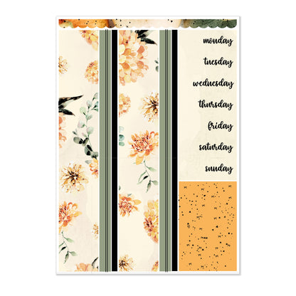 (CLEARANCE-OLD FORMAT) Autumn Vibes | Foiled Weekly Kit