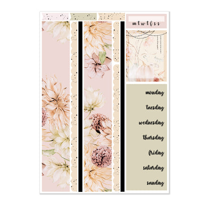 (CLEARANCE-OLD FORMAT) Autumn Cottage | Foiled Weekly Kit