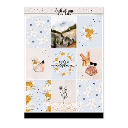 (CLEARANCE-OLD FORMAT) Wildflower | Foiled Weekly Kit