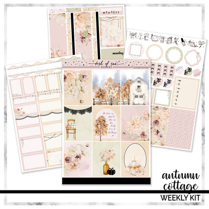 (CLEARANCE-OLD FORMAT) Autumn Cottage | Foiled Weekly Kit